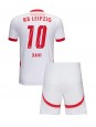 RB Leipzig Xavi Simons #10 Kotipaita Lasten 2024-25 Lyhythihainen (+ shortsit)